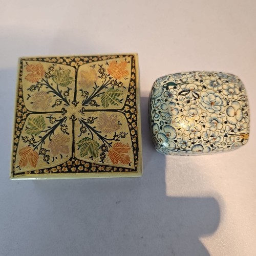 Two handmade paper - handmade, mache