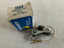 Contact breaker points