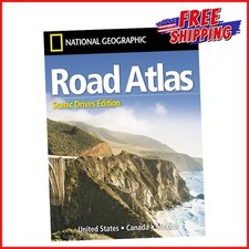 NATIONAL GEOGRAPHIC ROAD ATLAST 2026 Large Scale USA Travel Maps United States