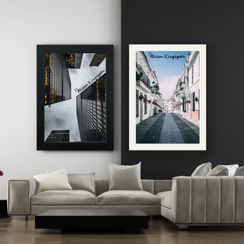 Black photo frames a3 - a3, a4