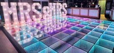 3D Mirrored Infinity Dance Floor ( HIRE / RENT ONLY) Weddings,Corporate,Event