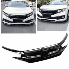 Car Front Hood Grille Black