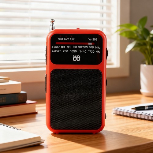 Small radio portable - fm, am