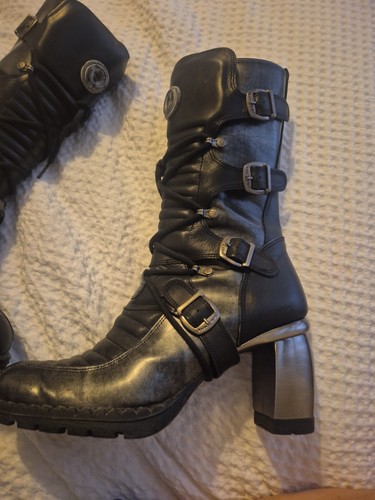 New rock black and silver - new,
