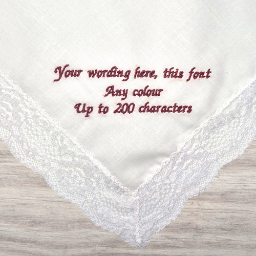Custom ladies handkerchief - ladies,