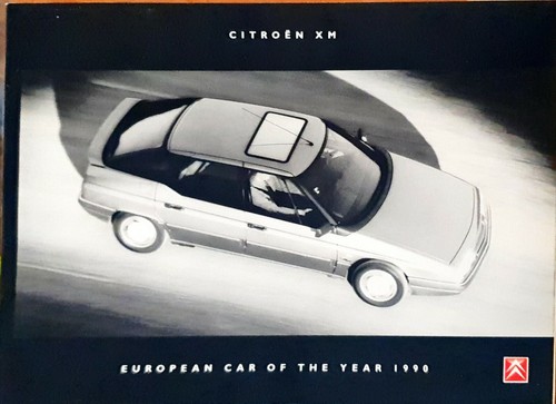 Citroen brochure 1990 - citroen, xm