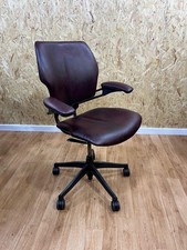 TAN LEATHER HUMANSCALE FREEDOM