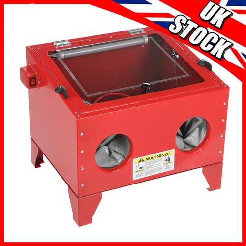 Sand blasting cabinet shot - sand,