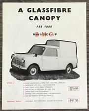 BMC MINI PICKUP Glassfibre
