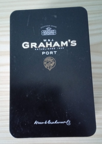 Vintage graham port empty - vintage,