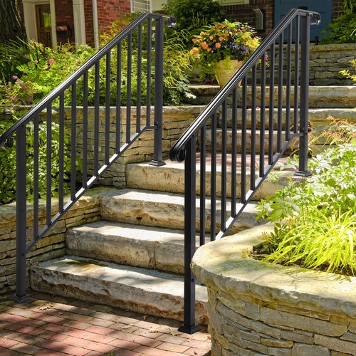 Outdoor handrail stair railing - stair,