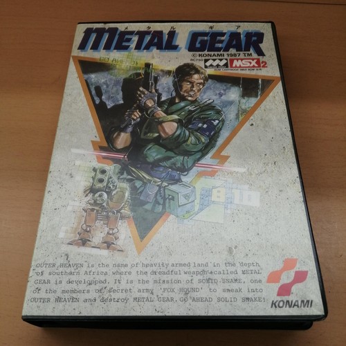 Konami msx2 msx - rc750, metal