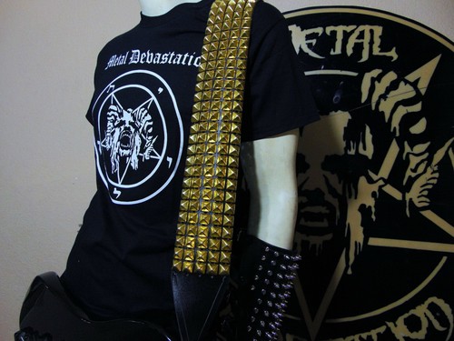 Old school studded leather - school,