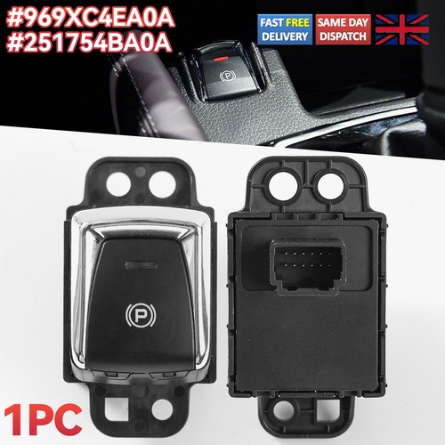 Electronic hand brake button - electronic,