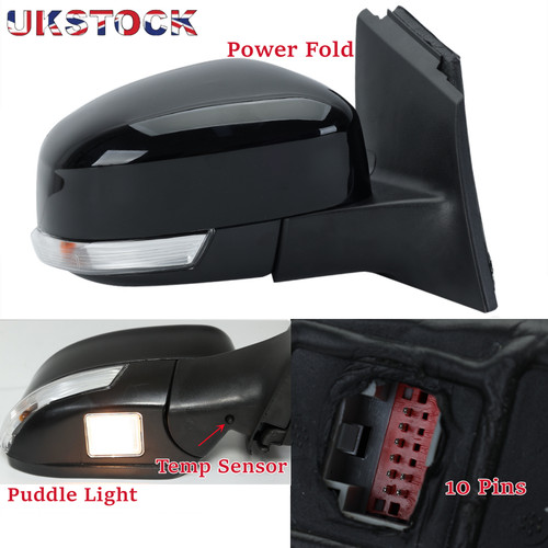 Right black wing mirror - wing,