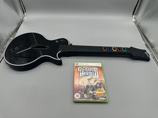 Guitar Hero Les Paul Wireless Controller For Xbox 360 + Game - Tested & Working