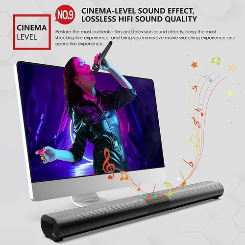 Rgb led sound bar speaker - rgb,