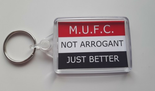 Manchester united keyring - manchester,