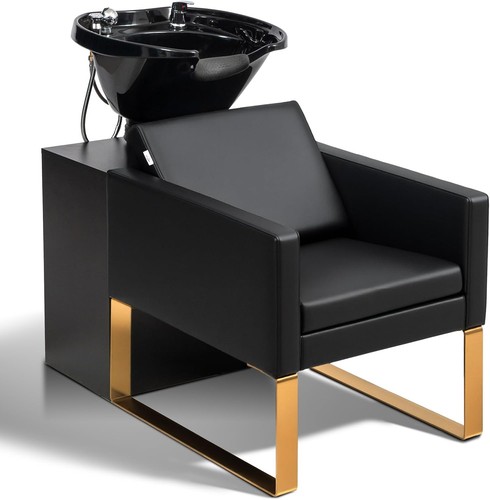 Black gold salon - black, &