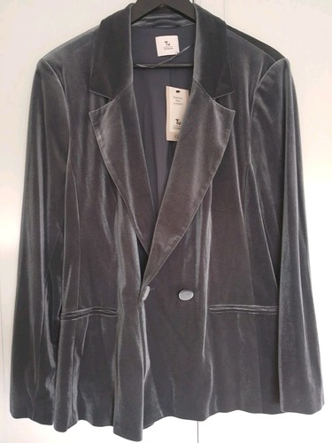 Ladies steel grey velvet - ladies,