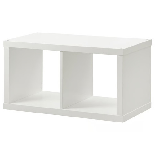 New ikea kallax white shelving - ikea,