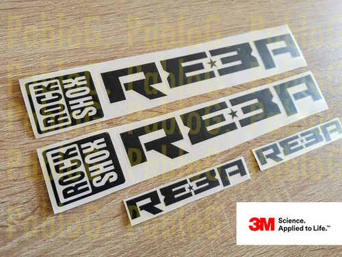 Rock shox reba decal - decal, sticker