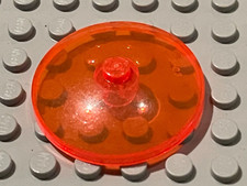 LEGO TrNeonOrange Round Dish ref 3960 / set 10019 9320 6834 ...