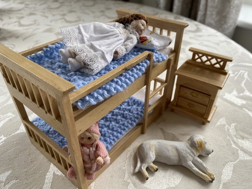Dolls house throw - dolls, throw/blankets