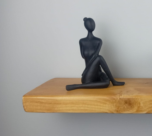 Chunky floating shelves - chunky, rustic