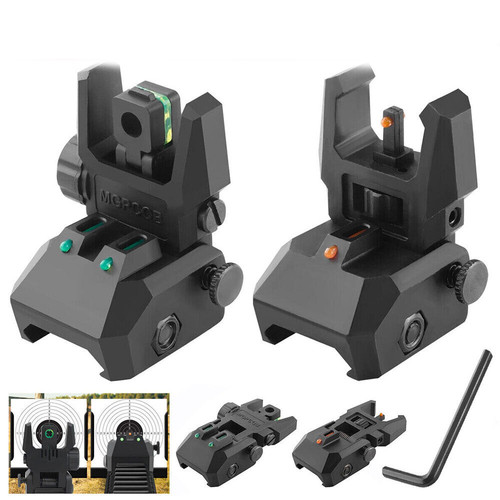 Foldable iron sights flip - iron,