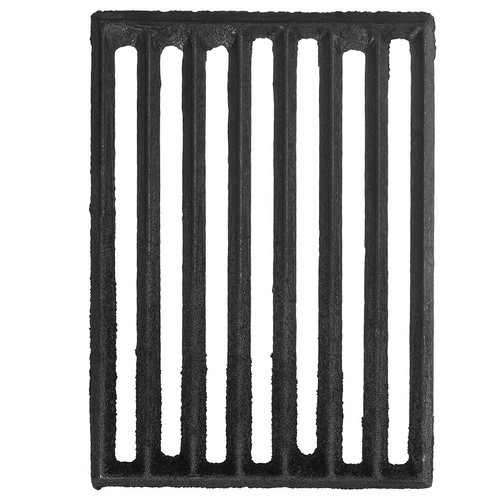 Rectangular iron fire grate - fire,