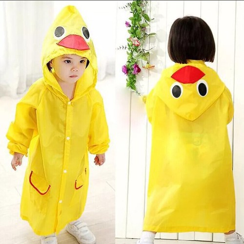 Children cartoon rain coat - cartoon,