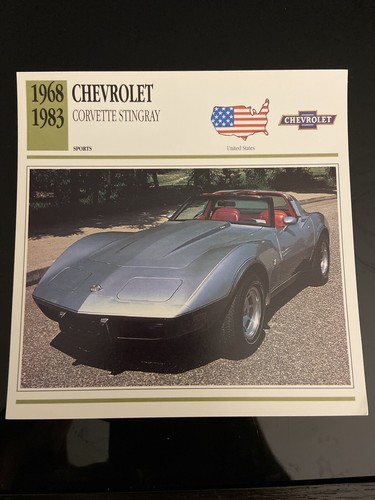 Chevrolet corvette stingray - corvette,