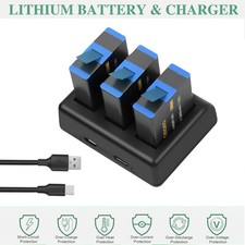 3X 2000mAh Battery For GoPro