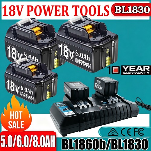 For makita 18v - 5.0ah, 6.0ah