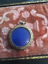 antique 9 ct gold large mourning locket 1904