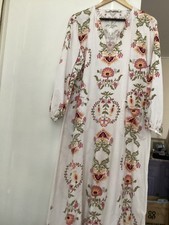Zara kaftan style dress S