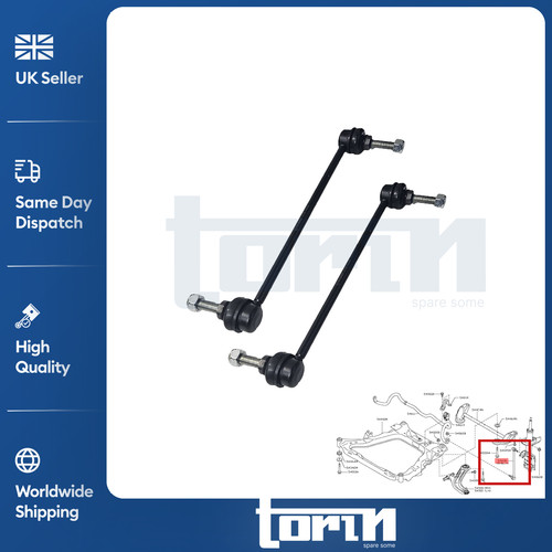 Front stabiliser anti roll - front,