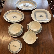 Wedgwood Eric Ravilious Persephone Pattern in Blue pattern , V G C, 