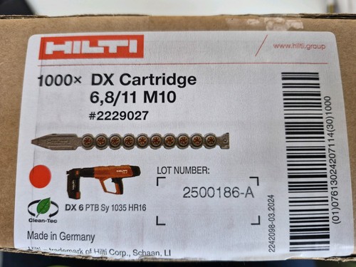 Hilti dx6 cartridge 11 m10 - dx6,