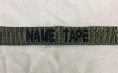 Army name tapes - 3, tapes,