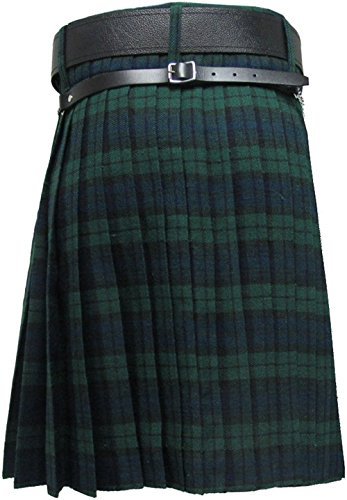 Men kilt black - hm, watch