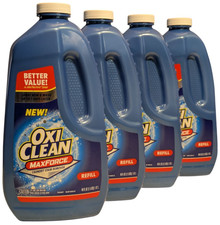 4 OxiClean MaxForce Stain Remover Spray Refills 48 fl oz 4 Pack Laundry Clothing
