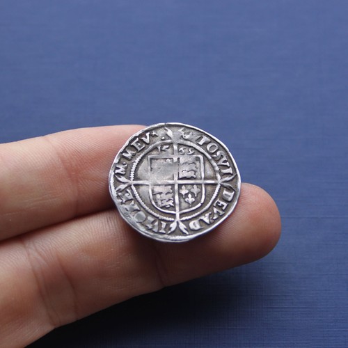 Hammered silver coin - hammered, elizabeth