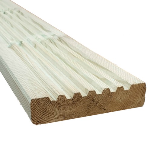 Pressure treated decking board - decking,