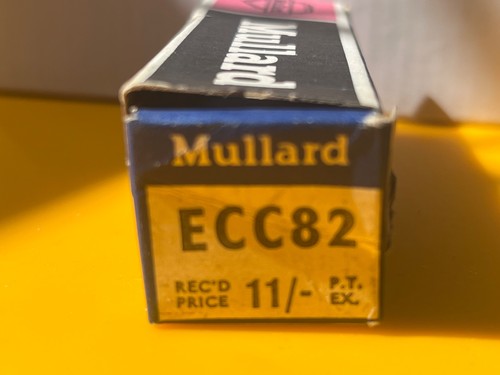 Mullard ecc82 valve vintage - mullard,