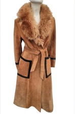 Real Sheepskin Afghan Vintage