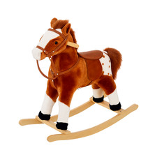 HOMCOM Rocking Horse Toy Plush