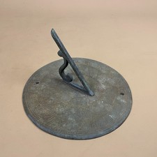 Antique Brass Gold Sun Dial