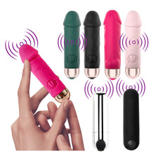 10-Mode Mini Bullet Vibrator –Strong G-Spot Massager & Pleasure Silicone Sex Toy